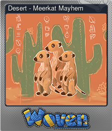 Series 1 - Card 10 of 10 - Desert - Meerkat Mayhem