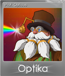 Series 1 - Card 2 of 5 - Prof. Opticus