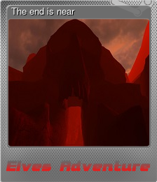 Series 1 - Card 1 of 6 - The end is near