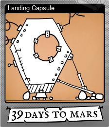 Series 1 - Card 3 of 8 - Landing Capsule