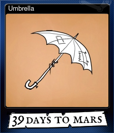Series 1 - Card 5 of 8 - Umbrella