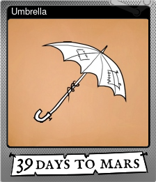 Series 1 - Card 5 of 8 - Umbrella