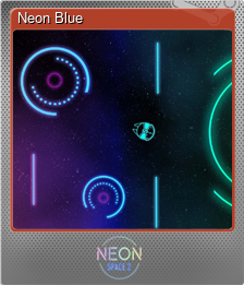 Series 1 - Card 7 of 7 - Neon Blue