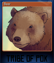Series 1 - Card 1 of 6 - Bear