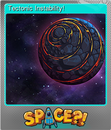 Series 1 - Card 8 of 15 - Tectonic Instability!