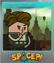 Series 1 - Card 13 of 15 - Steampunk Metropolis