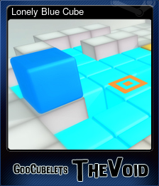 Lonely Blue Cube