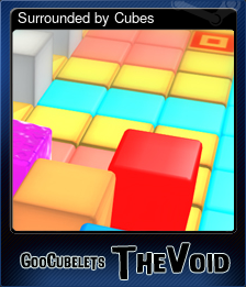 Series 1 - Card 9 of 9 - Surrounded by Cubes