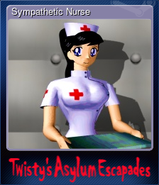 Series 1 - Card 3 of 6 - Sympathetic Nurse