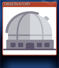 Series 1 - Card 6 of 6 - OBSERVATORY