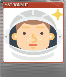 Series 1 - Card 3 of 6 - ASTRONAUT