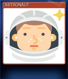 Series 1 - Card 3 of 6 - ASTRONAUT