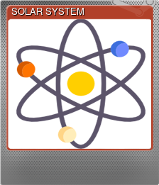 Series 1 - Card 5 of 6 - SOLAR SYSTEM