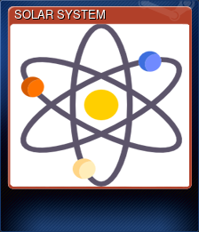 Series 1 - Card 5 of 6 - SOLAR SYSTEM