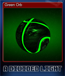 Series 1 - Card 3 of 6 - Green Orb