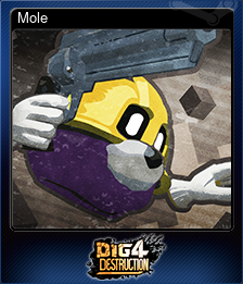 Series 1 - Card 1 of 6 - Mole