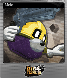 Series 1 - Card 1 of 6 - Mole