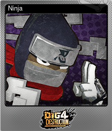 Series 1 - Card 5 of 6 - Ninja