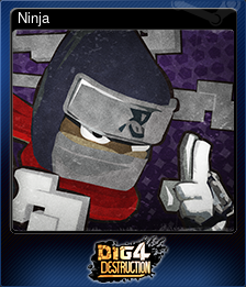 Series 1 - Card 5 of 6 - Ninja