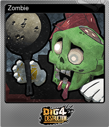 Series 1 - Card 6 of 6 - Zombie
