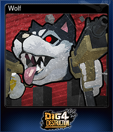 Series 1 - Card 3 of 6 - Wolf