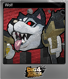 Series 1 - Card 3 of 6 - Wolf