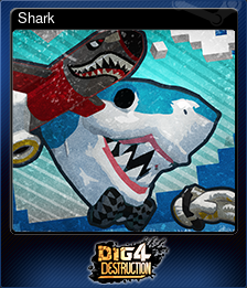 Series 1 - Card 4 of 6 - Shark