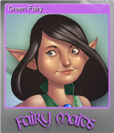 Series 1 - Card 4 of 9 - Green Fairy