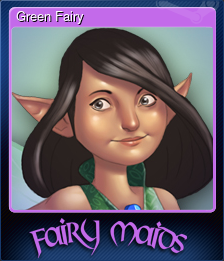 Series 1 - Card 4 of 9 - Green Fairy