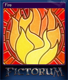 Series 1 - Card 2 of 6 - Fire