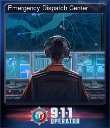 Series 1 - Card 4 of 7 - Emergency Dispatch Center