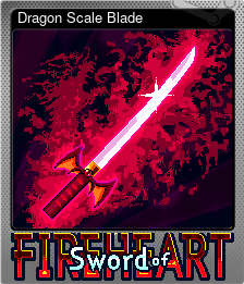 Series 1 - Card 3 of 5 - Dragon Scale Blade