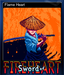 Series 1 - Card 1 of 5 - Flame Heart