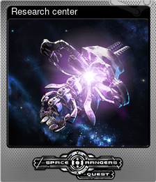Series 1 - Card 8 of 10 - Research center