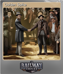 Series 1 - Card 4 of 8 - Golden Spike