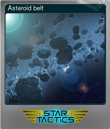 Series 1 - Card 4 of 9 - Asteroid belt