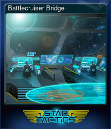 Series 1 - Card 5 of 9 - Battlecruiser Bridge