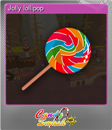 Series 1 - Card 1 of 5 - Jolly lollipop