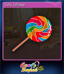 Series 1 - Card 1 of 5 - Jolly lollipop