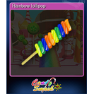 Rainbow lollipop