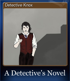 Series 1 - Card 1 of 5 - Detective Knox