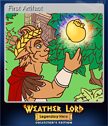 Series 1 - Card 3 of 6 - First Artifact