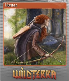 Series 1 - Card 1 of 8 - Hunter