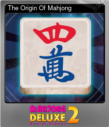 Series 1 - Card 4 of 6 - The Origin Of Mahjong