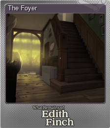 Series 1 - Card 3 of 6 - The Foyer