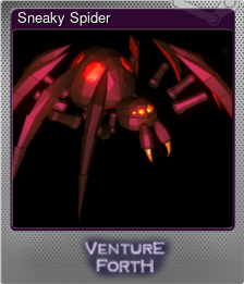 Series 1 - Card 6 of 9 - Sneaky Spider