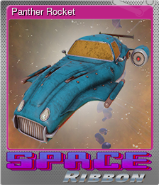 Series 1 - Card 2 of 8 - Panther Rocket