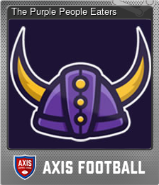 Series 1 - Card 7 of 7 - The Purple People Eaters