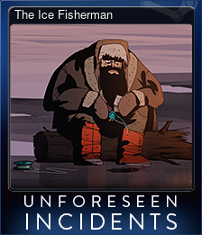 Series 1 - Card 4 of 8 - The Ice Fisherman