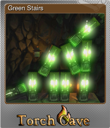 Series 1 - Card 1 of 9 - Green Stairs